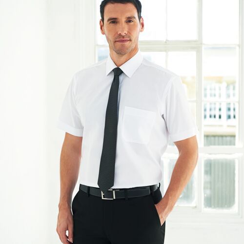 Brook Taverner Brook Taverner Rosello Short Sleeve Poplin Shirt BK152 Brook Taverner Rosello Short Sleeve Poplin Shirt Thumbnail