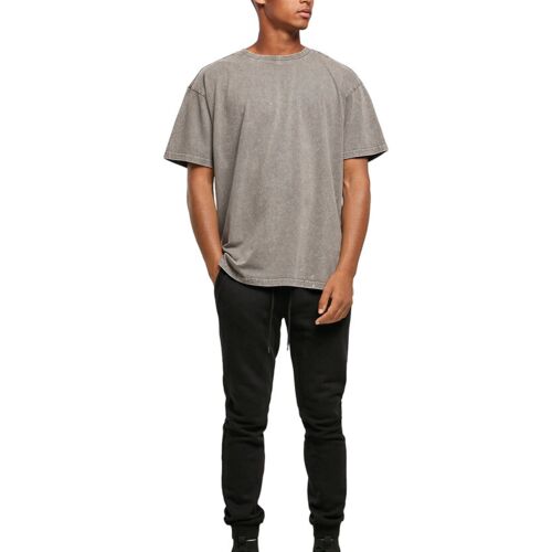 Build Your Brand Acid washed heavy oversized tee BY189 Acid washed heavy oversized tee Thumbnail