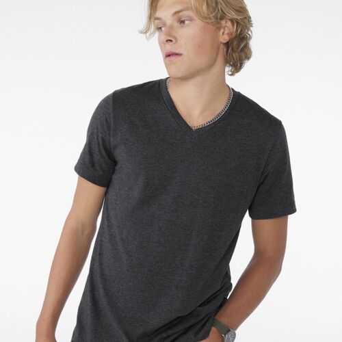 Bella + Canvas Unisex heather CVC short sleeve v-neck tee CV09H Unisex heather CVC short sleeve v-neck tee Thumbnail