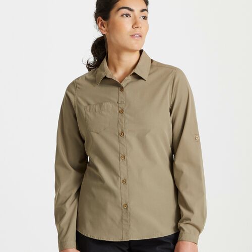 Craghoppers Craghoppers Expert Ladies Kiwi Long Sleeve Shirt CR541 Craghoppers Expert Ladies Kiwi Long Sleeve Shirt Thumbnail