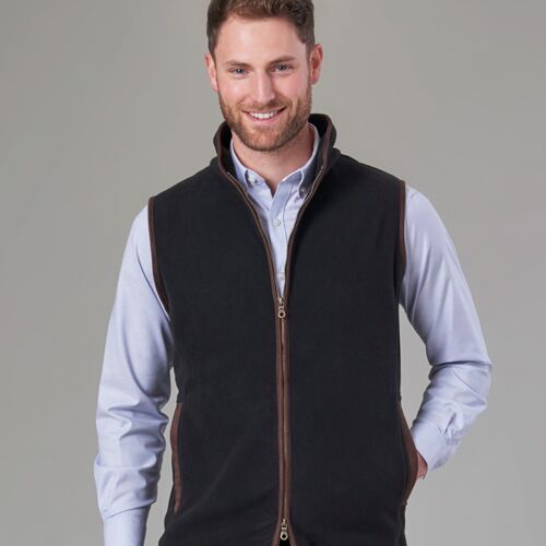 Brook Taverner Brook Taverner Unisex Cincinnati Fleece Gilet BK525 Brook Taverner Unisex Cincinnati Fleece Gilet Thumbnail