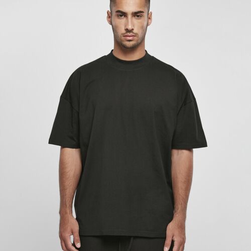 Build Your Brand Oversized mock neck tee BY230 Oversized mock neck tee Thumbnail