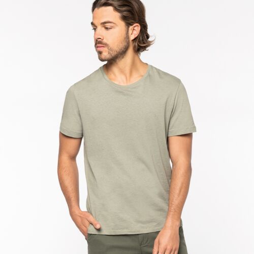 Native Spirit Native Spirit Unisex Organic Cotton Linen Blend T-Shirt NS325 Native Spirit Unisex Organic Cotton Linen Blend T-Shirt Thumbnail