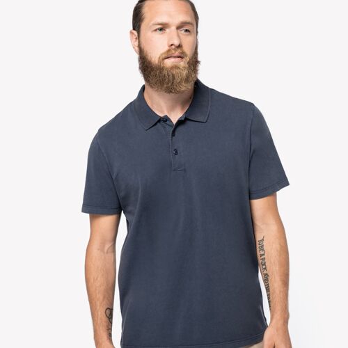 Native Spirit Native Spirit Washed Jersey Polo Shirt NS201 Native Spirit Washed Jersey Polo Shirt Thumbnail