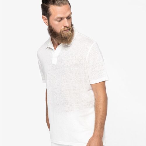 Native Spirit Native Spirit Linen Polo Shirt NS220 Native Spirit Linen Polo Shirt Thumbnail