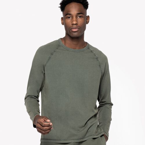 Native Spirit Native Spirit Raglan Long Sleeve Washed T-Shirt NS338 Native Spirit Raglan Long Sleeve Washed T-Shirt Thumbnail