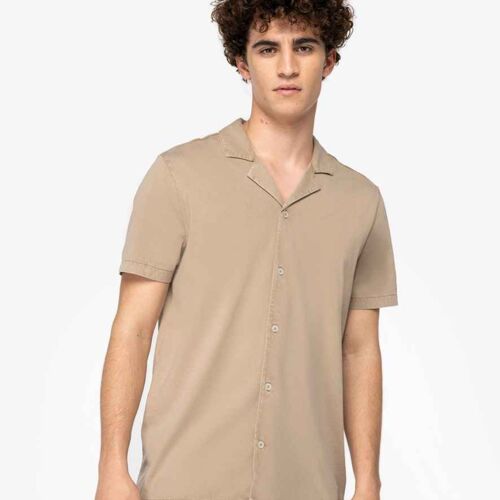 Native Spirit Native Spirit Jersey Short Sleeve Bowling Collar Shirt NS522 Native Spirit Jersey Short Sleeve Bowling Collar Shirt Thumbnail