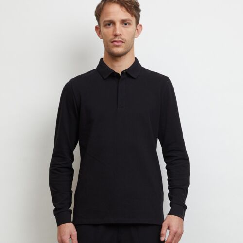 Neoblu NEOBLU Owen Long Sleeve Piqué Polo Shirt 04396 NEOBLU Owen Long Sleeve Piqué Polo Shirt Thumbnail
