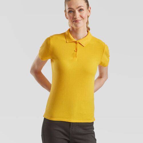 Fruit of the Loom Women's 65/35 polo SS212 Women's 65/35 polo Thumbnail