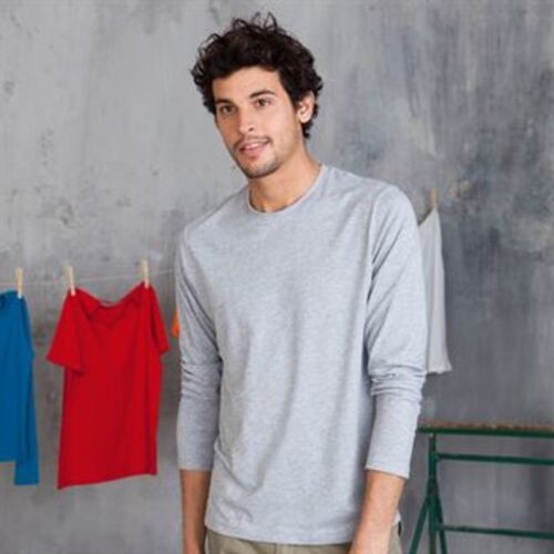 Kariban Men's long-sleeved crew neck T-shirt KB359 Men's long-sleeved crew neck T-shirt Thumbnail
