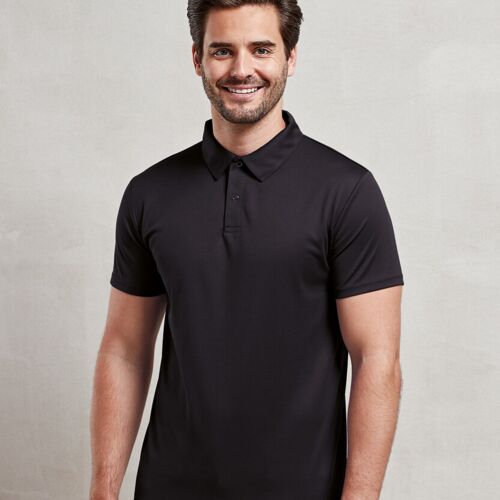 Premier Coolchecker® studded polo PR612 Coolchecker® studded polo Thumbnail