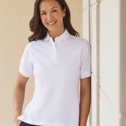 Henbury Women's classic cotton piqué polo shirt HB121 Women's classic cotton piqué polo shirt Thumbnail