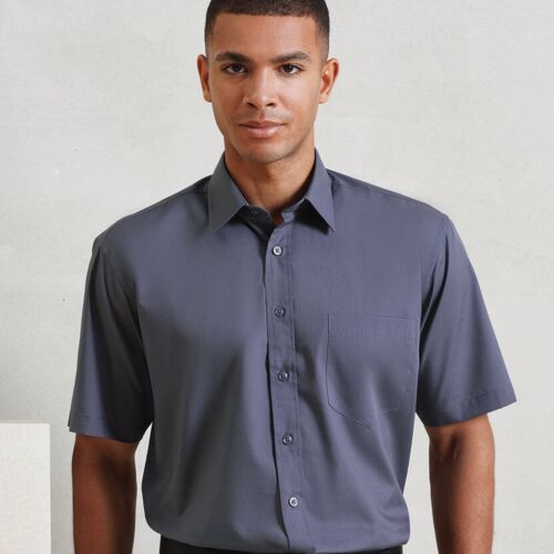 Premier Short sleeve poplin shirt PR202 Short sleeve poplin shirt Thumbnail