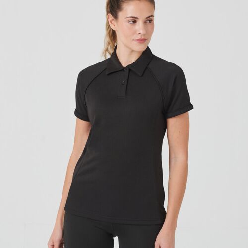 Finden & Hales Women's piped performance polo LV371 Women's piped performance polo Thumbnail