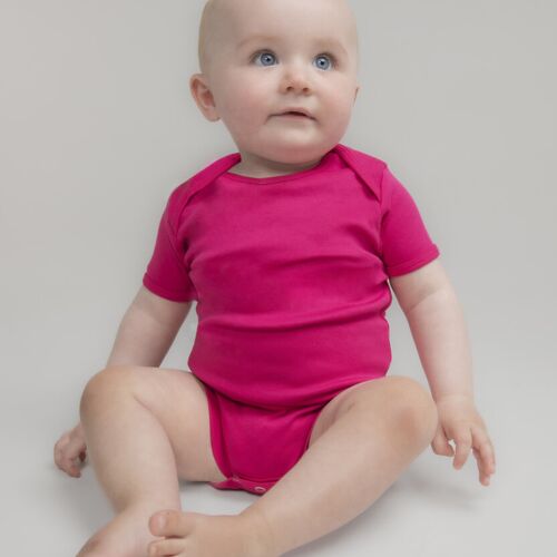 Larkwood Short-sleeved bodysuit with envelope neck opening LW55T Short-sleeved bodysuit with envelope neck opening Thumbnail