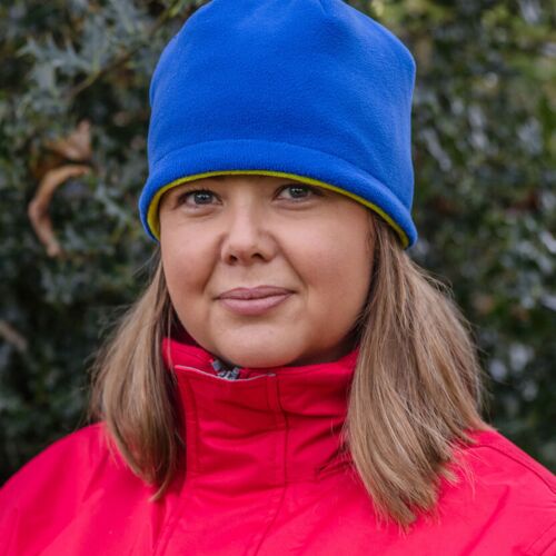 Result Winter Essentials Reversible fleece skull hat R374X Reversible fleece skull hat Thumbnail