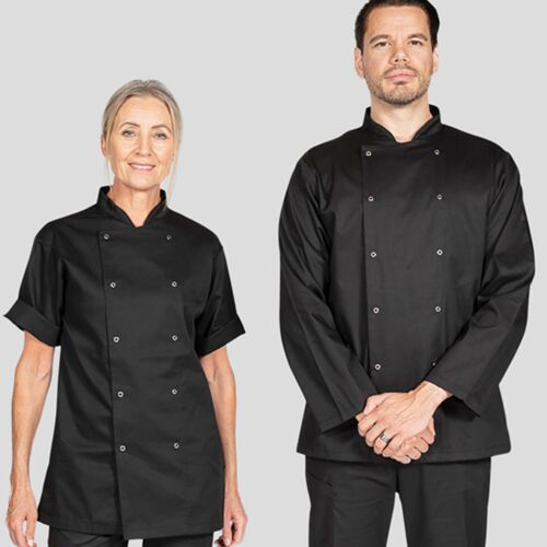 Dennys Dennys Short Sleeve Chef's Jacket AF002 Dennys Short Sleeve Chef's Jacket Thumbnail