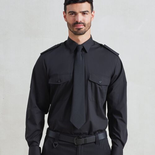 Premier Premier Long Sleeve Pilot Shirt PR210 Premier Long Sleeve Pilot Shirt Thumbnail