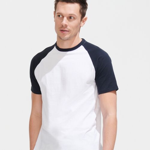 SOL'S SOL'S Funky Contrast Baseball T-Shirt 11190 SOL'S Funky Contrast Baseball T-Shirt Thumbnail