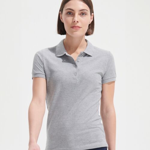 SOL'S Ladies People Cotton Piqué Polo Shirt Thumbnail