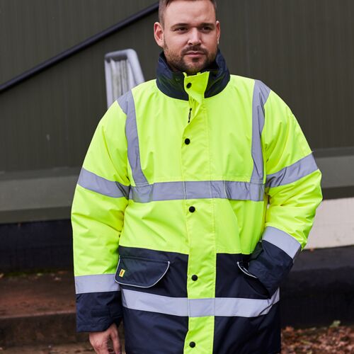 Warrior Hi-Vis Contrast Traffic Jacket Thumbnail