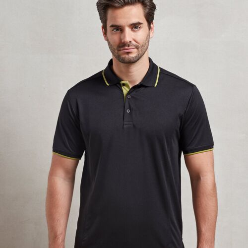 Premier Contrast Coolchecker® polo PR618 Contrast Coolchecker® polo Thumbnail