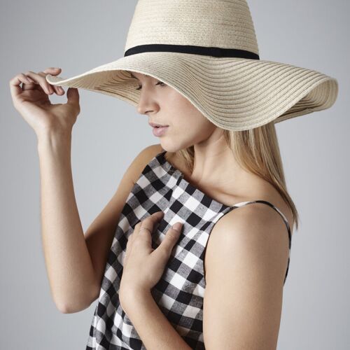 Beechfield Marbella wide-brimmed sun hat BC740 Marbella wide-brimmed sun hat Thumbnail