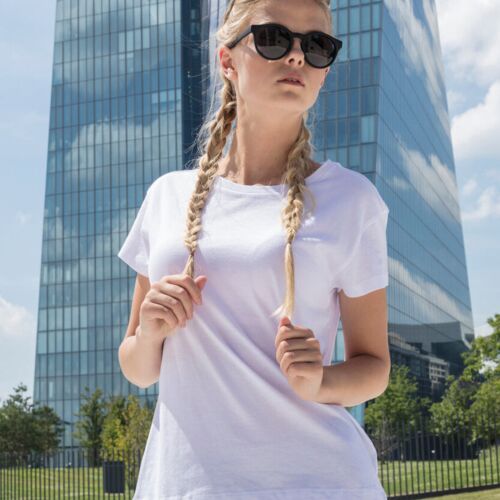 Build Your Brand Women's box tee BY052 Women's box tee Thumbnail