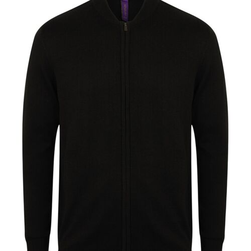 Henbury Unisex zip-through cardigan HB718 Unisex zip-through cardigan Thumbnail