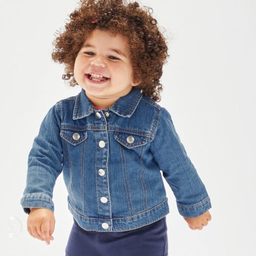 Babybugz Baby Rocks denim jacket BZ053 Baby Rocks denim jacket Thumbnail