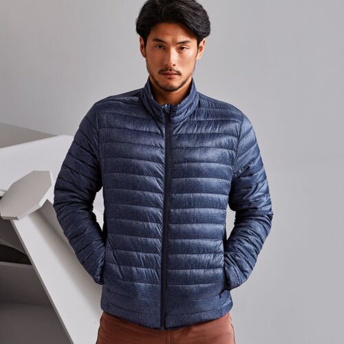 2786 Melange padded jacket TS037 Melange padded jacket Thumbnail