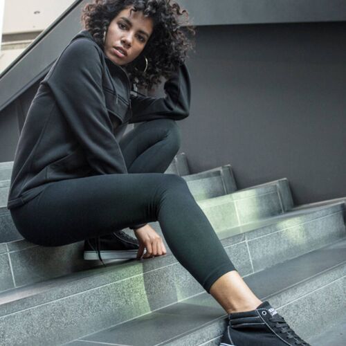 Build Your Brand Women's stretch Jersey leggings BY099 Women's stretch Jersey leggings Thumbnail