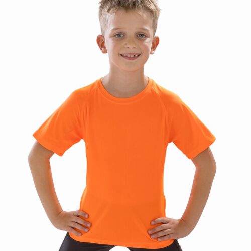 Spiro Junior performance aircool tee S287J Junior performance aircool tee Thumbnail