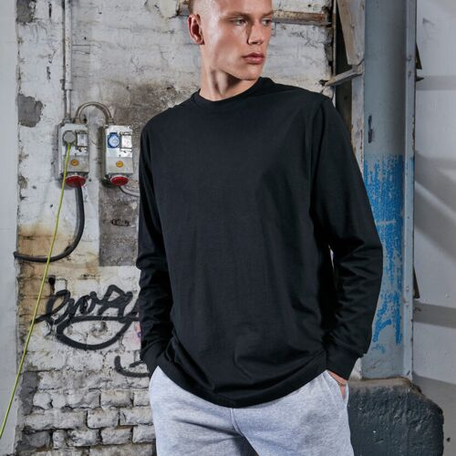 Build Your Brand Organic long sleeve with cuff rib BY150 Organic long sleeve with cuff rib Thumbnail