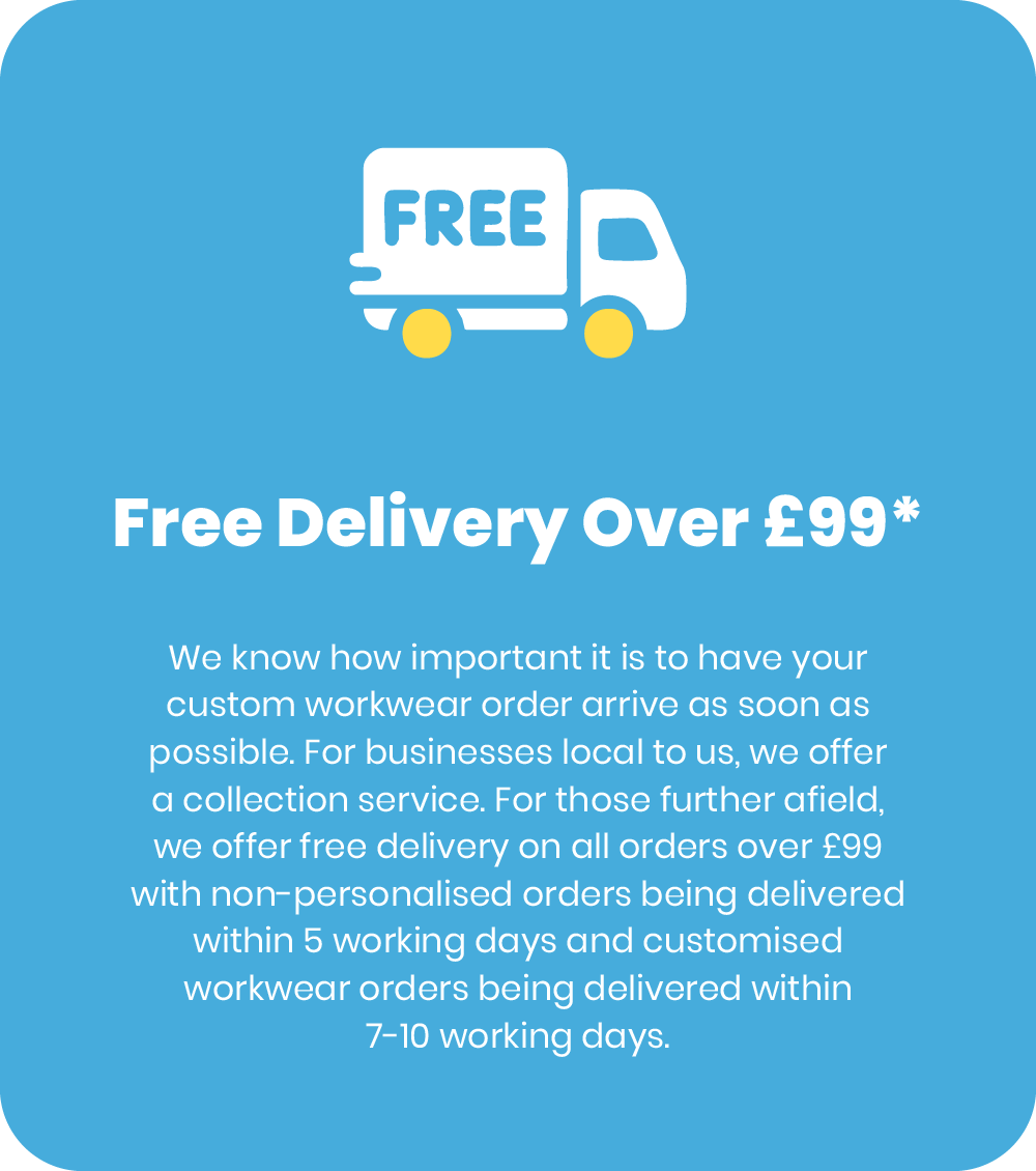 Free Delivery Over £99